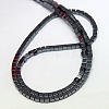 Electroplate Non-magnetic Synthetic Hematite Beads Strands G-J170A-4x4mm-03-2