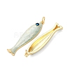 Brass Pendants X-KK-D019-29C-06G-2