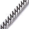 Tarnish Resistant 304 Stainless Steel Curb Chains Bracelets BJEW-E346-10P-2