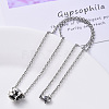 304 Stainless Steel Cable Chain Necklace NJEW-S420-007B-P-5