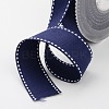 Grosgrain Polyester Ribbons for Gift Packings SRIB-I001-016-371W-1