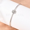 304 Stainless Steel Bangles for Women BJEW-N040-01D-P-4
