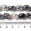 Natural Dragon Veins Agate Beads Strands G-G172-01V-5