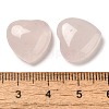 Natural Rose Quartz Cabochons G-F776-02A-09-3