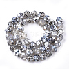Natural Fire Crackle Agate Beads Strands G-S346-8mm-14-2