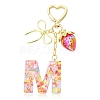 Alloy & Resin Pendant Decorations HJEW-YW00401-03-1