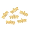 Tibetan Style Alloy Rectangle Links K08QY011-1