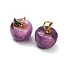 Dyed Natural Quartz Pendants GG-CBAA20A-07G-03-2