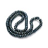 Electroplated Natural Lava Rock Beads Strands G-A256-E01-01C-3