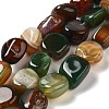 Natural Agate Beads Strands G-H295-D01-05-2