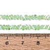 Electroplate Transparent Glass Beads Strands EGLA-Q139-01A-A18-4
