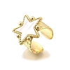 Brass Cuff Rings for Women RJEW-F183-02A-G-4
