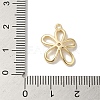 Brass Micro Pave Clear Cubic Zirconia Pendants KK-U013-02G-3