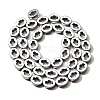 Electroplated Synthetic Non-magnetic Hematite Beads Strands G-L613-Z01-02G-2