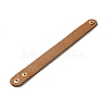 Faux Suede Snap Cord Bracelet LS-BJEW-F428-16-2