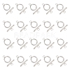 Tarnish Resistant 304 Stainless Steel Toggle Clasps X-STAS-K148-01P-1