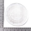 Flat Round Natural Selenite Slice Coasters DJEW-C015-02G-3