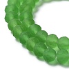 Transparent Glass Beads Strands EGLA-A034-T8mm-MD11-4