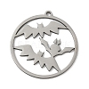 201 Stainless Steel Pendants STAS-G366-02P-05-1