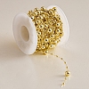 Christmas Plastic Pearl Beaded Garland for DIY Christmas Tree Ornaments PW-WG781CE-09-1