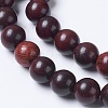Natural Burmese Rosewood Beads Strands WOOD-J001-03-10mm-3