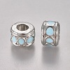 Alloy European Beads LFD8226Y-1-NF-2