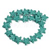 Synthetic Coral Dyed Carved Beads Strands CORA-K009-06C-04-3