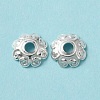 Rack Plating Brass Bead Cap KK-C020-09S-3