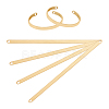 4Pcs Stainless Steel Blank Cuff Bangles DIY-UN0007-35G-1