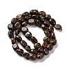 Natural Bronzite Beads Strands G-G146-A18-01-3