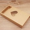 Foldable Kraft Paper Sliding Boxes CON-L018-H01-1