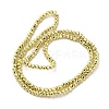 Electroplate Glass Beads Strands EGLA-D030-15A-03-4