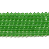 Imitate Austrian Crystal Frosted Glass Beads Strands EGLA-A039-T4mm-MD03-1
