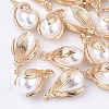 ABS Plastic Imitation Pearl Pendants FIND-S319-32C-1