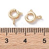 Rack Plating Brass Spring Ring Clasps KK-F090-22LG-3