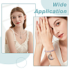2 Sets Alloy Moon European Dangle Charms PALLOY-FI0001-03-7