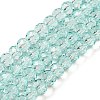 Transparent Baking Paint Glass Beads X1-DGLA-A034-T6mm-D01-1
