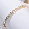 Adjustable Brass Micro Pave Cubic Zirconia Bracelets LS-BJEW-G588-01G-2