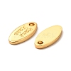 Brass Pendants KK-P203-11G-3