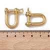 304 Stainless Steel Ring Clip Buckles for Bag Chain Strap STAS-C165-02A-G-3