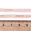 Electroplate Imitation Jade Glass Beads Strands EGLA-Q132-02A-D03-4