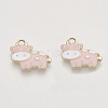 Alloy Enamel Pendants X-ENAM-S119-005E-1