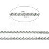 304 Stainless Steel Rolo Chains STAS-M032-42P-4.7mm-2