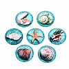 Glass Cabochons GGLA-S036-19A-3