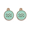 Alloy Enamel Pendants ENAM-S124-01A-15J-1