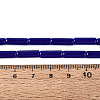 Opaque Solid Color Glass Beads Strands GLAA-N070-01A-C05-4