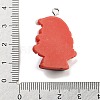 Christmas Theme Opaque Resin Pendants RESI-F054-A02-3