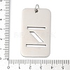 304 Stainless Steel Pendants LS-STAS-M115-01P-Z-3