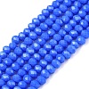 Opaque Solid Color Imitation Jade Glass Beads Strands LS-EGLA-A044-P2mm-D32-1