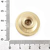 Texture Theme Roung Brass Stamp Head AJEW-M036-06A-G-4